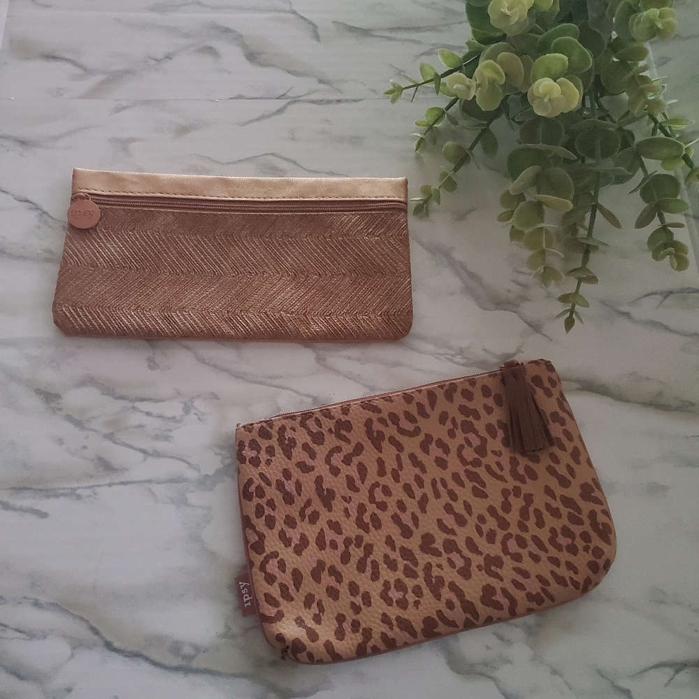 Ipsy Make up Bag Set of 2